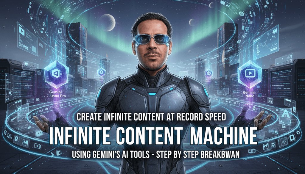 10 Steps to Create Infinite Content in Record Time Using Google’s Gemini AI&nbsp;Combo