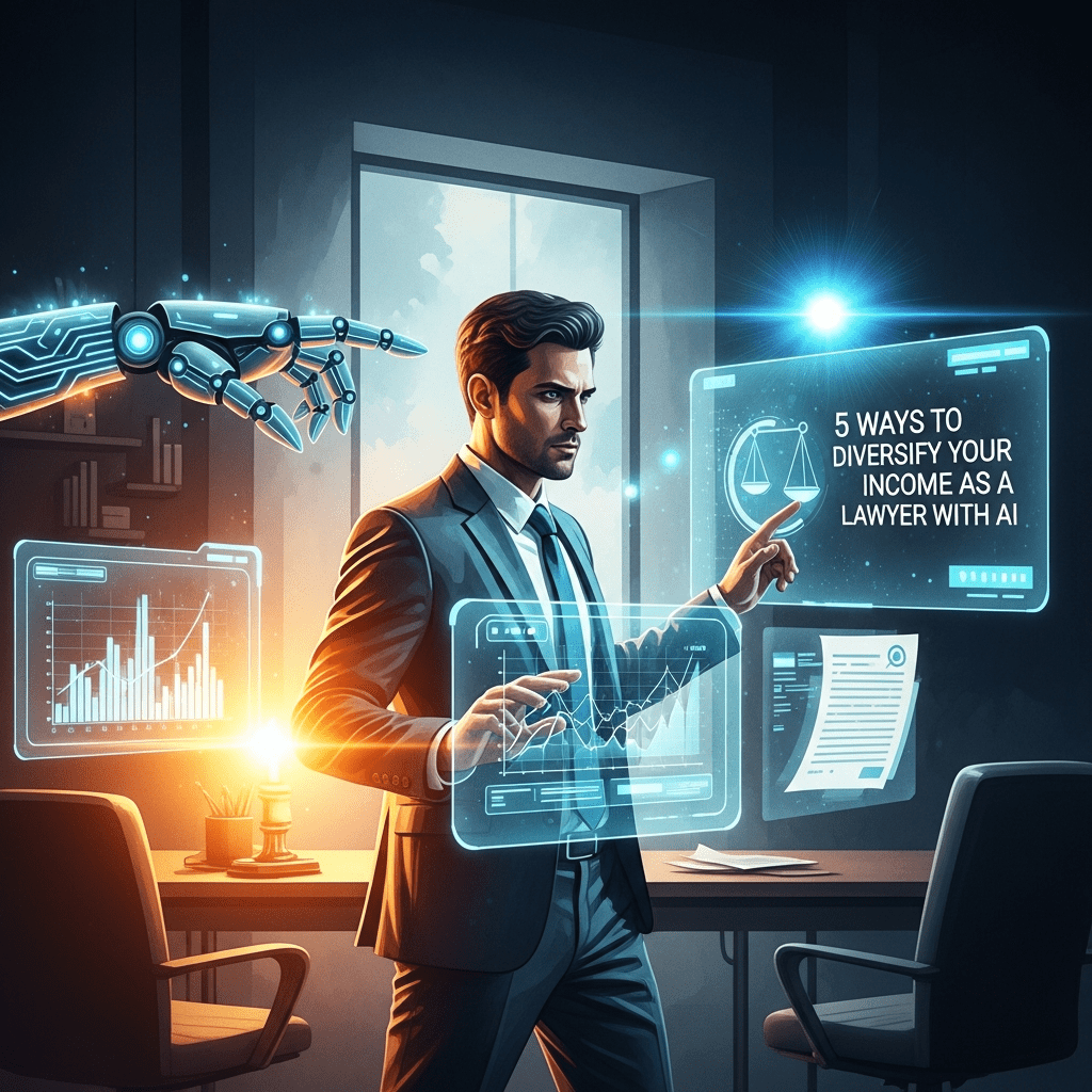Escape the Grind: 5 AI Side Hustles for Lawyers Who Want Founder&nbsp;Cash