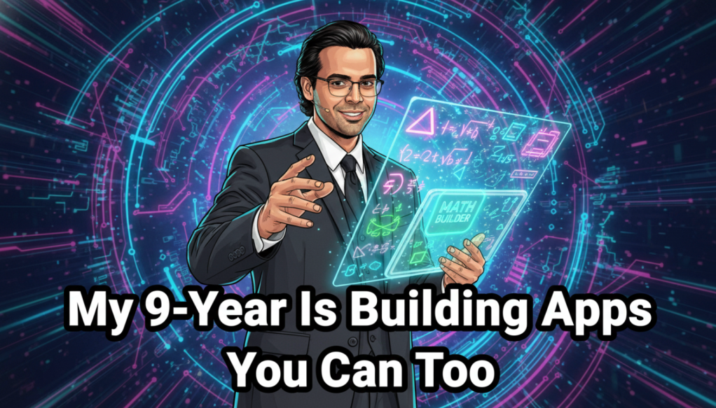 My 9-Year Is Building Math Apps… What’s Stopping You&nbsp;Again?