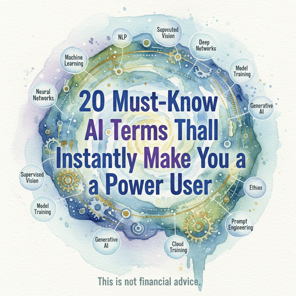 Fundamentals Of AI: 20 Important Terms&nbsp;(One-Liners)